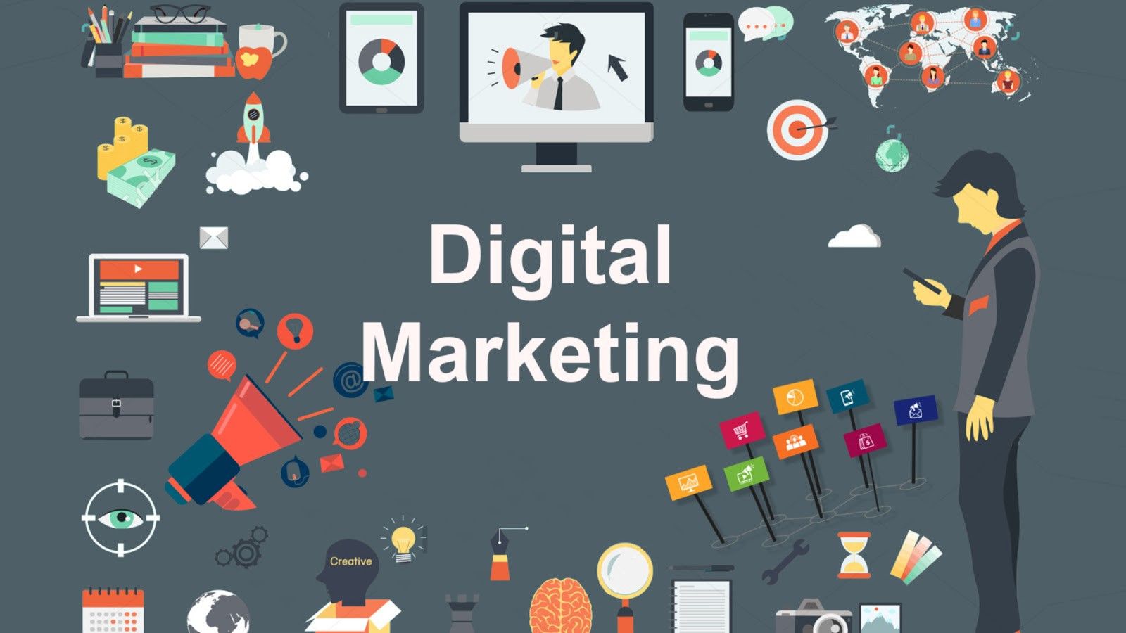 Digital marketing workspace